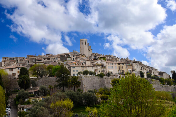 The village of St Paul de Vence in southern France