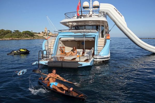 Superyacht AURELIA toys on charter