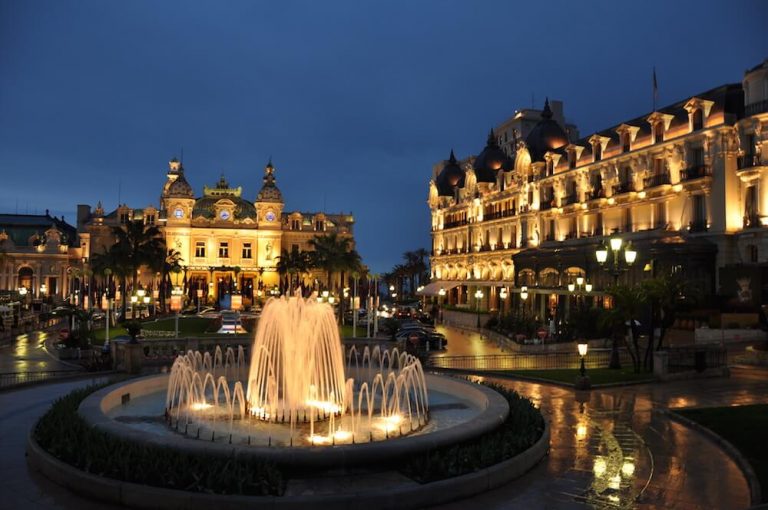 Casino Square in Monte-Carlo, Principality of Monaco
