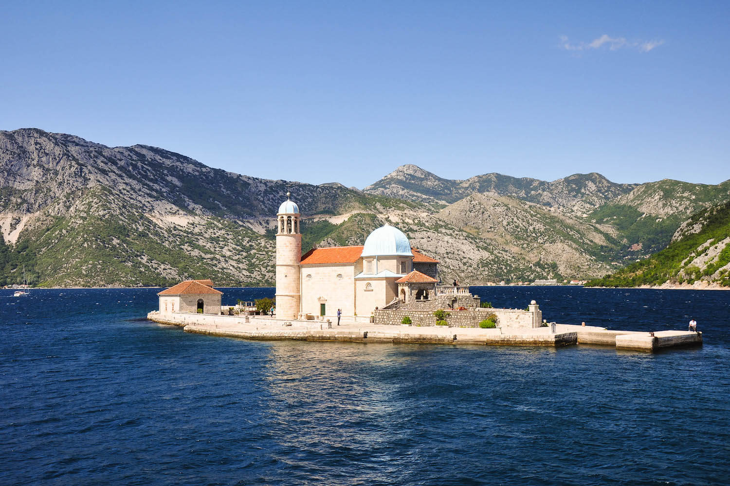 Our Lady of the Rocks in Perast, Montenegro