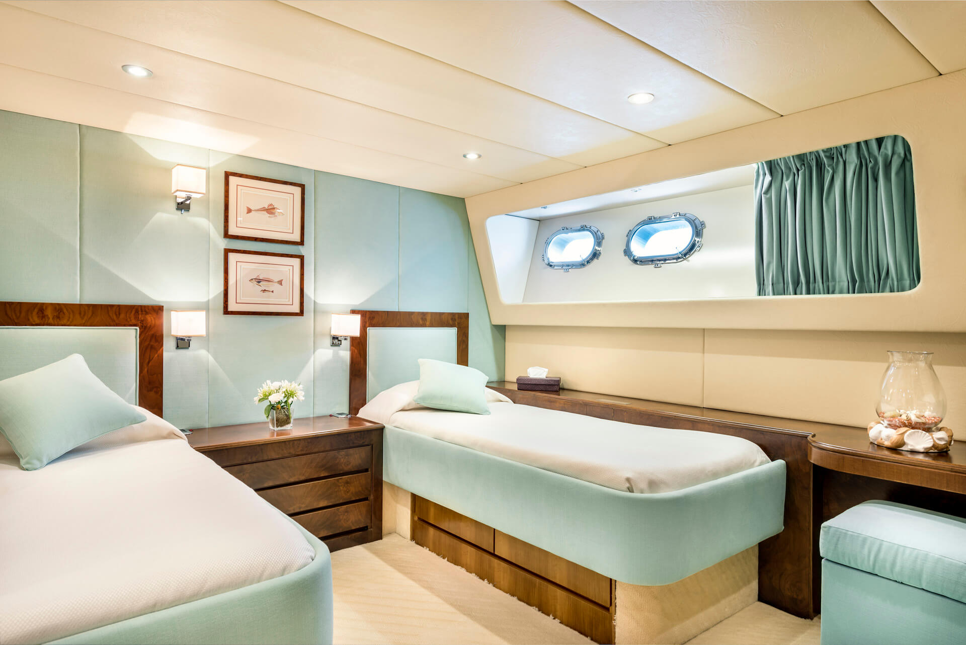 ANTISAN Yacht twin cabin