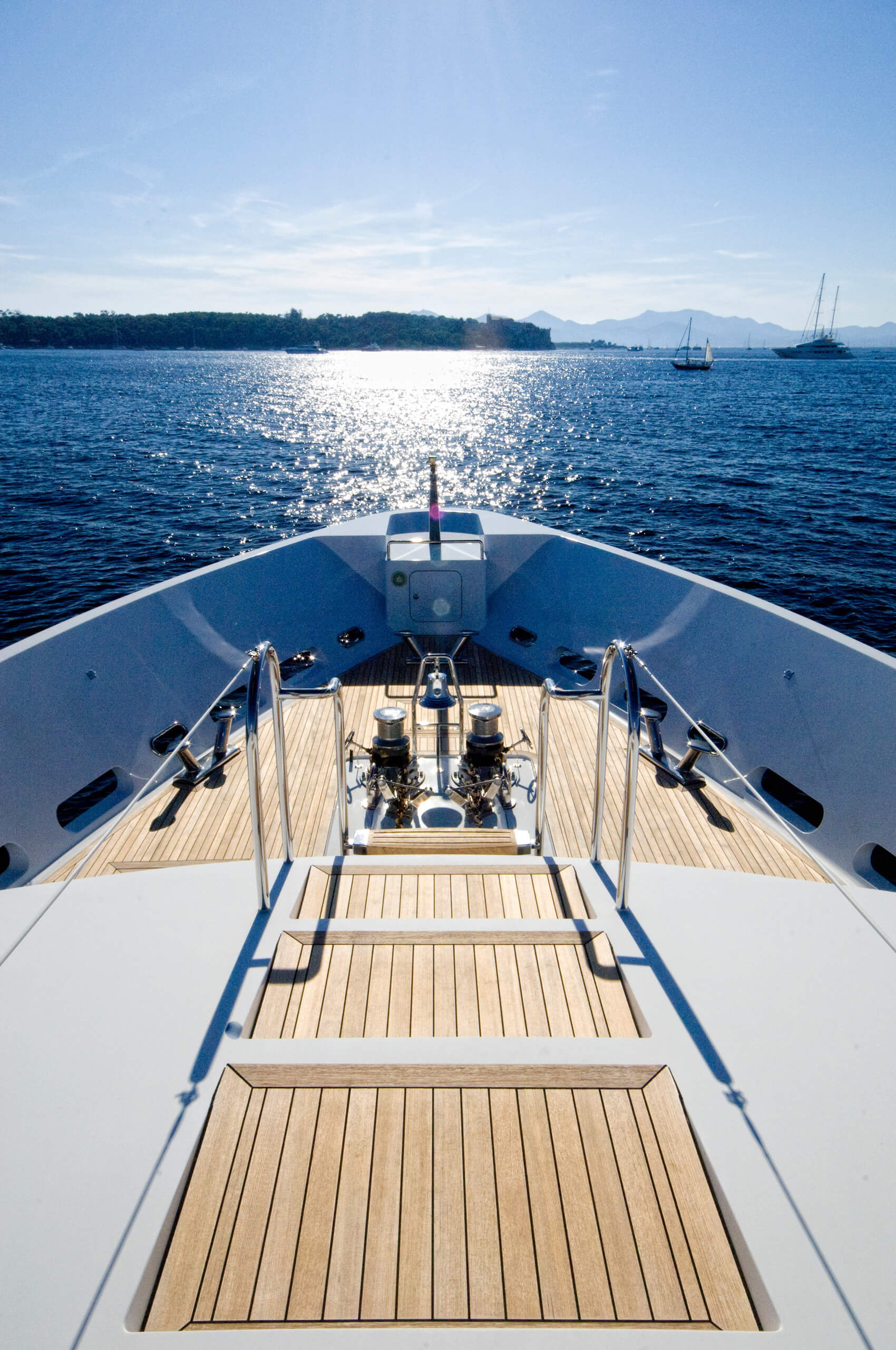 KIJO yacht foredeck