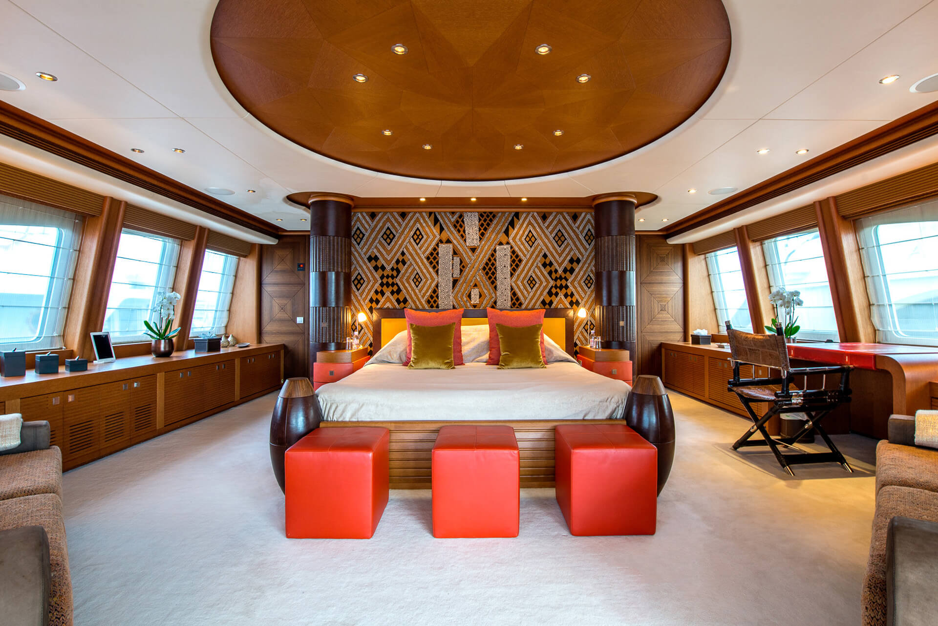 Master cabin yacht SIROCCO