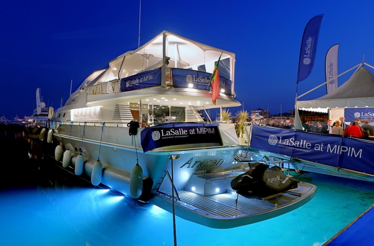 Yacht ANTISAN on charter with LaSalle at MIPIM