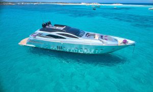 Pershing 90 yacht charter in Ibiza