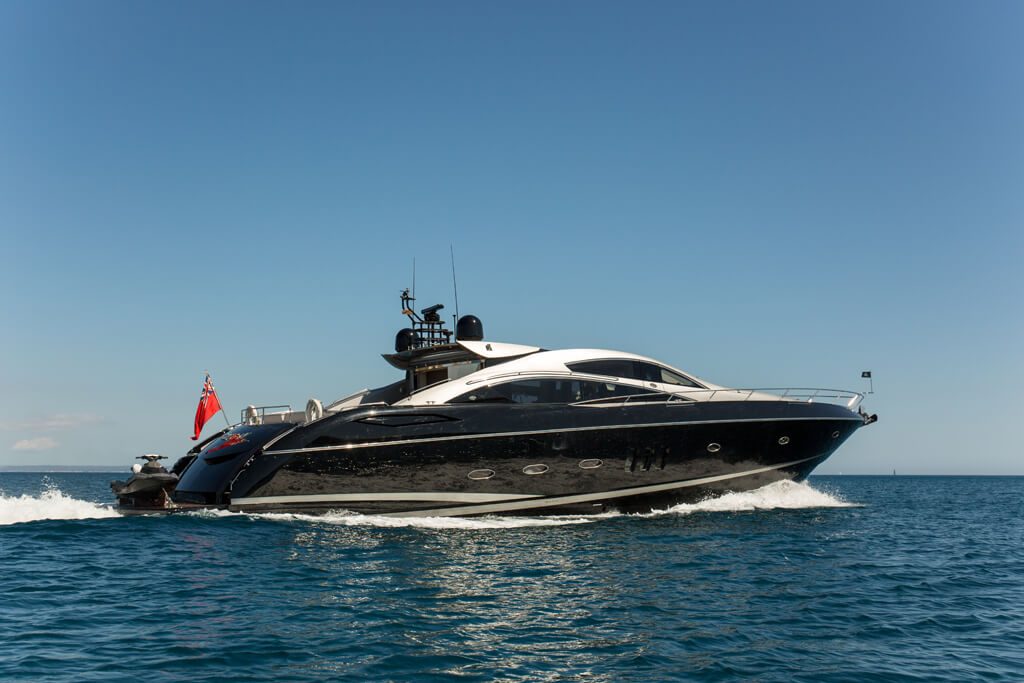 Sunseeker Predator 82 yacht charter Mallorca