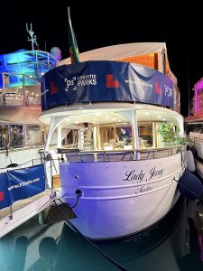 LADY JERSEY yacht at the MIPIM event in Cannes