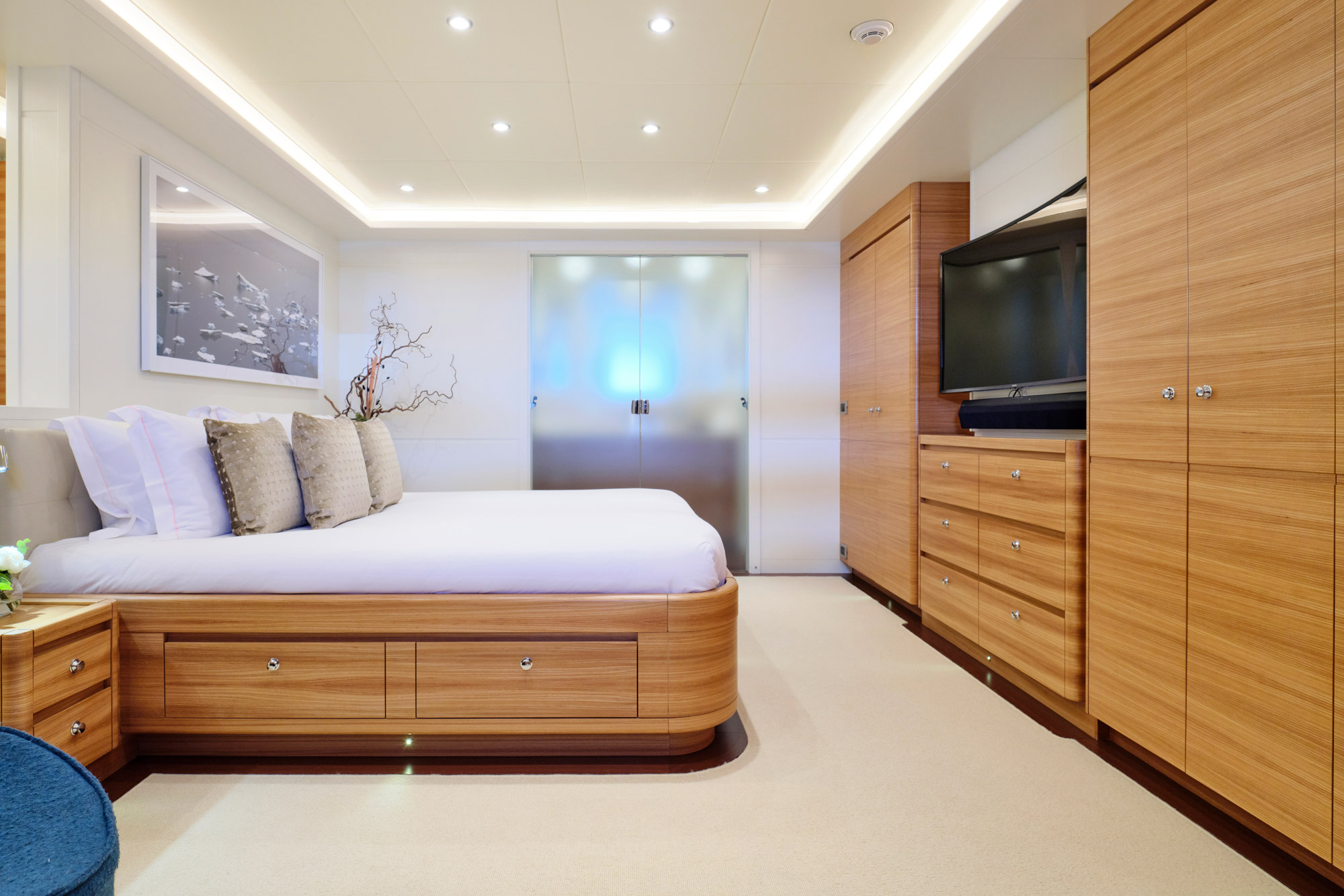 3D Yacht owner's cabin