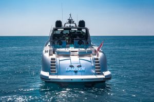 LAUREN V Yacht Stern