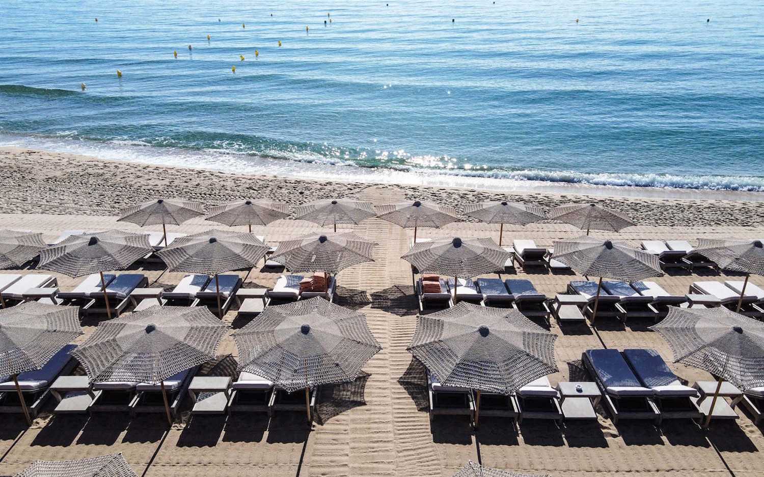 Byblos Beach in St Tropez, France