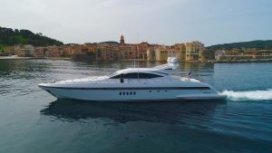 Cruising off Saint Tropez