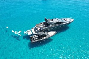 Mangusta 92 Revella is one of the coolest charter yachts in St Tropez