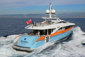AURELIA yacht cruising