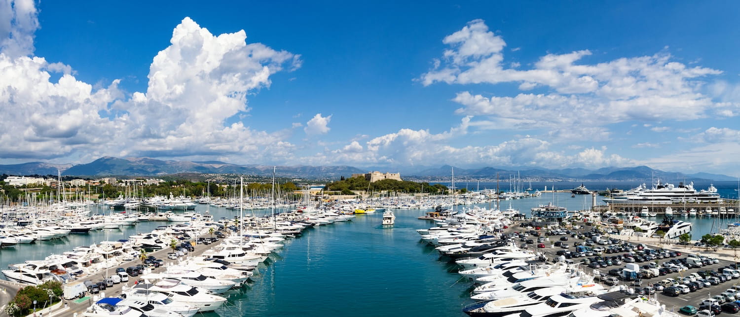 Panorama of Port Vauban, Antibes