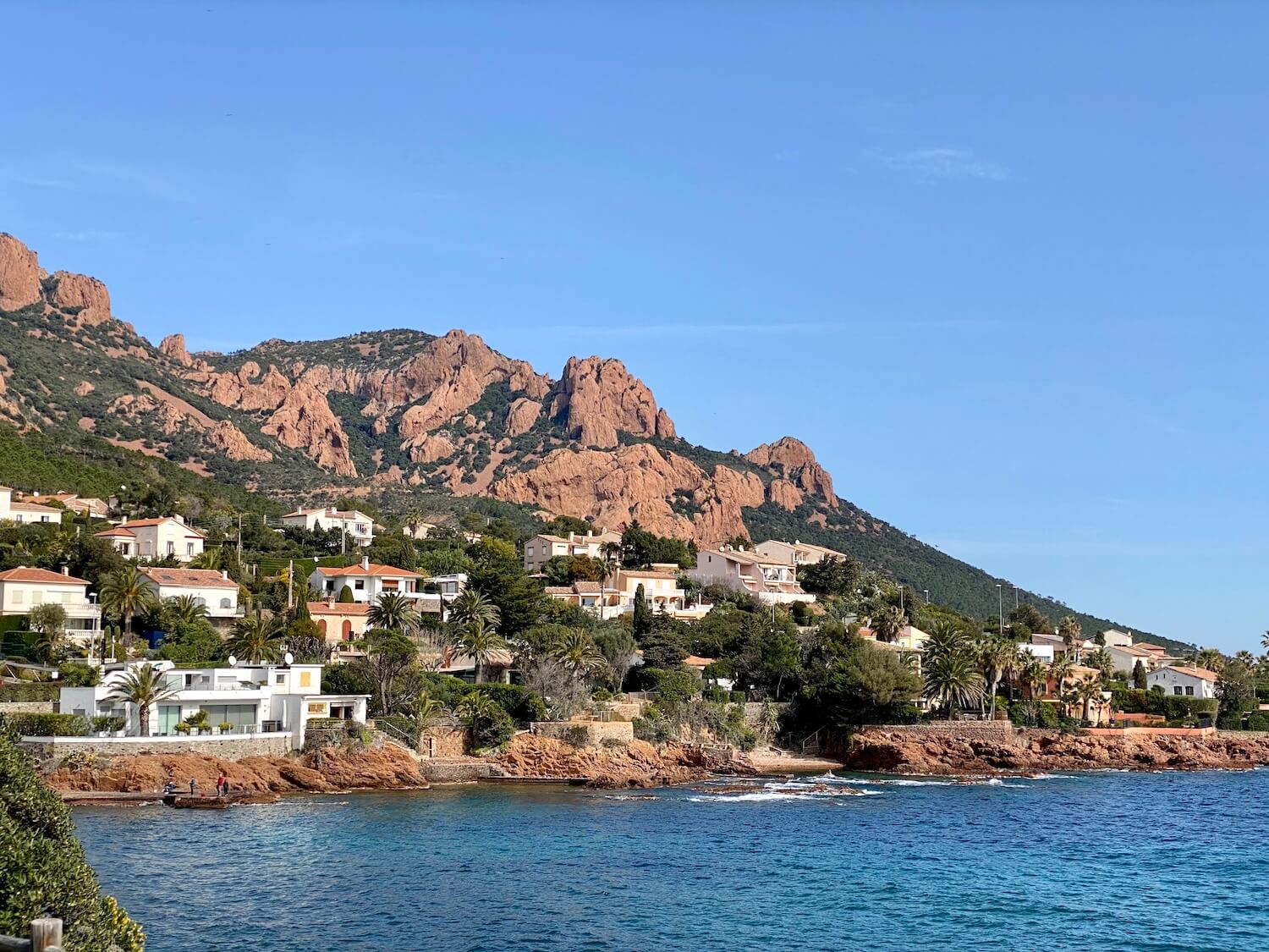 Cycling the Esterel coastline