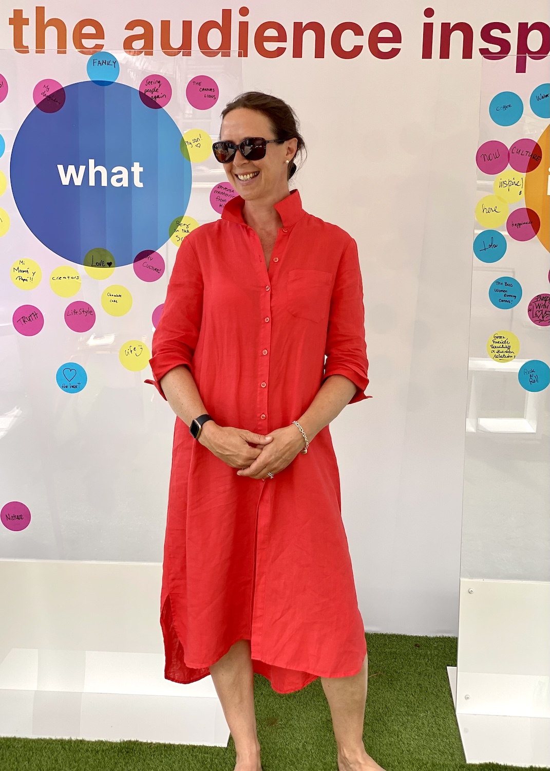 Rachel Coles, yacht broker at Cannes Lions