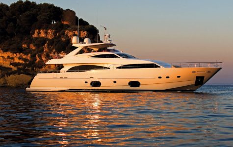 Ethna yacht for charter by Ferretti Yachts