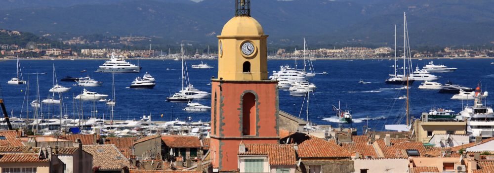 St Tropez Citadel view over yachts in the bay