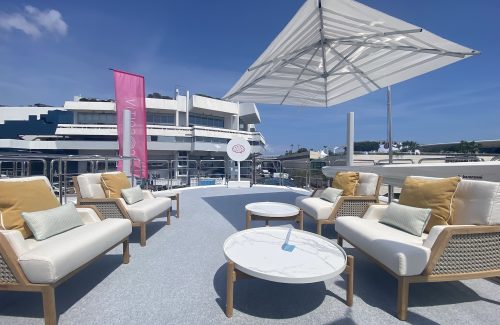 On deck of a yacht at Cannes Lions 2025