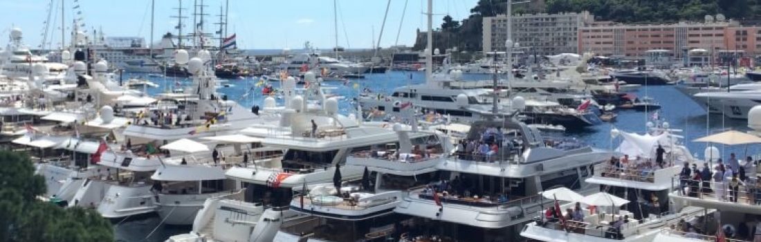 Charter yachts at Monaco Grand Prix
