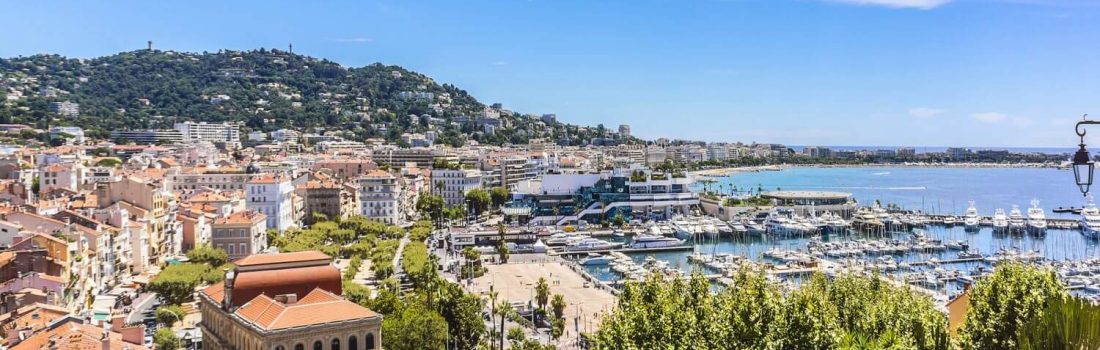 Cannes Port Panorama Croisette