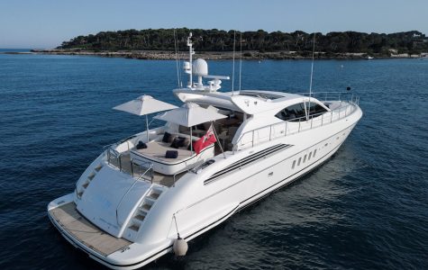 Leopard 24m motor yacht ELLERY for charter in France