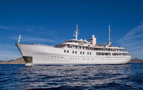 SHERAKHAN yacht side profile
